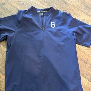 Under Armour Dark Blue Quarter-Zip Pullover